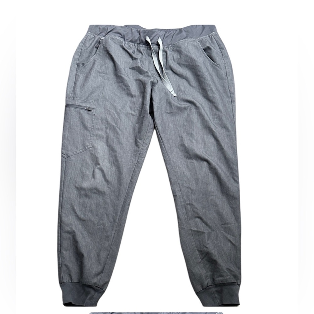 Figs Men's scrub medical Gray Jogger Pants size xL